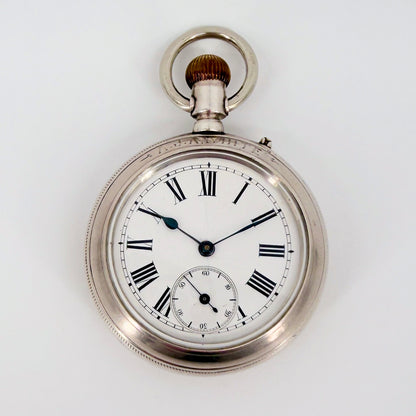 Antique Double-Sided Chronograph Pocket Watch – Working