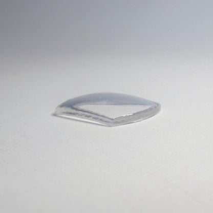 Tonneau / Barrel - Bottom Edge Curved (Both Sides) - G-S Flexo Acrylic Watch Crystals - Vintage New Old Stock