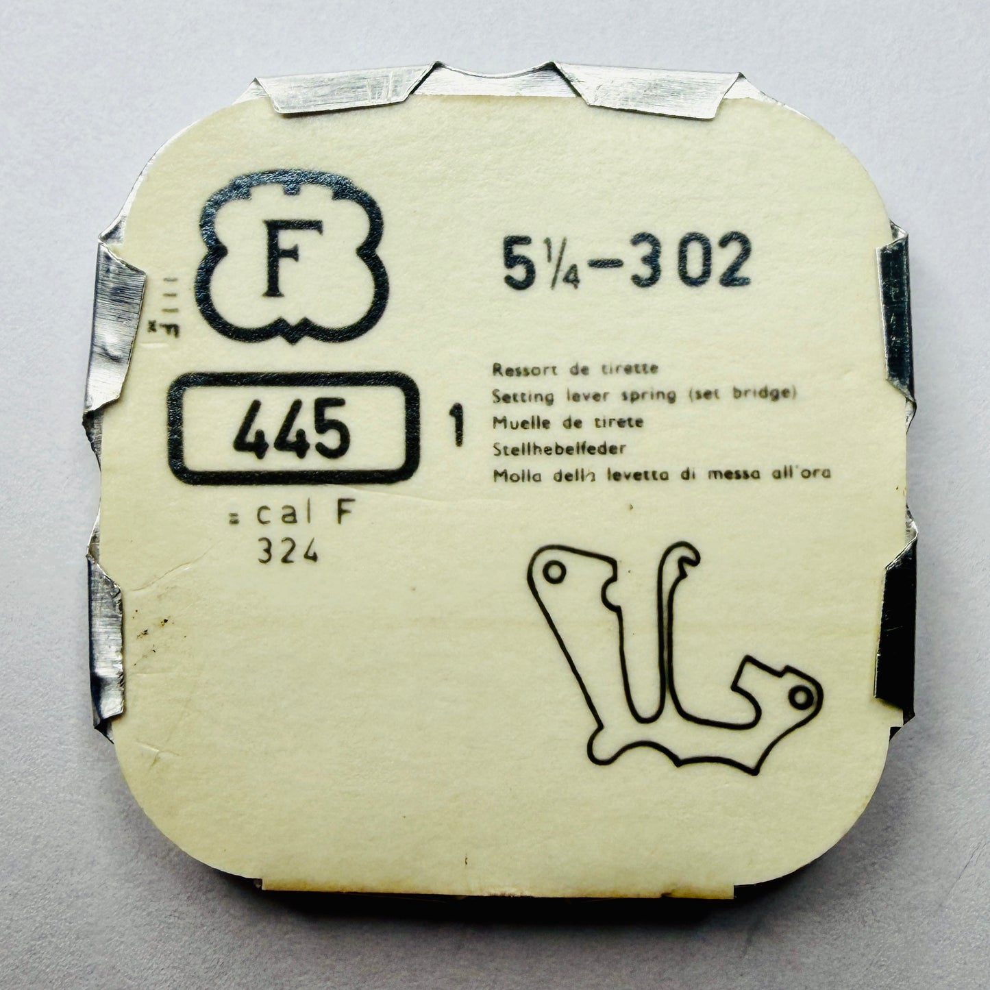 Felsa 302 – Setting Lever Spring (445)