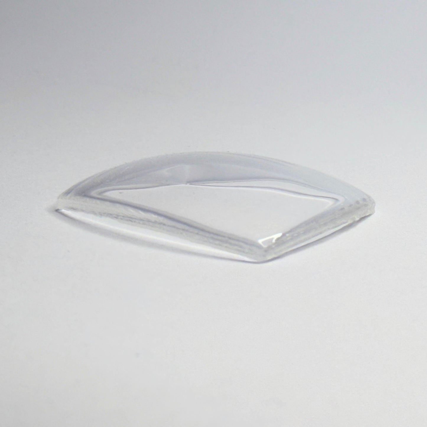 Cushion - Bottom Edge Curved (Both Sides) - G-S Flexo Acrylic Watch Crystals - Vintage New Old Stock