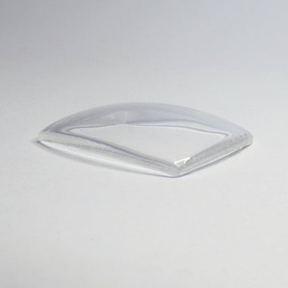 Cushion - Bottom Edge Curved (Both Sides) - G-S Flexo Acrylic Watch Crystals - Vintage New Old Stock