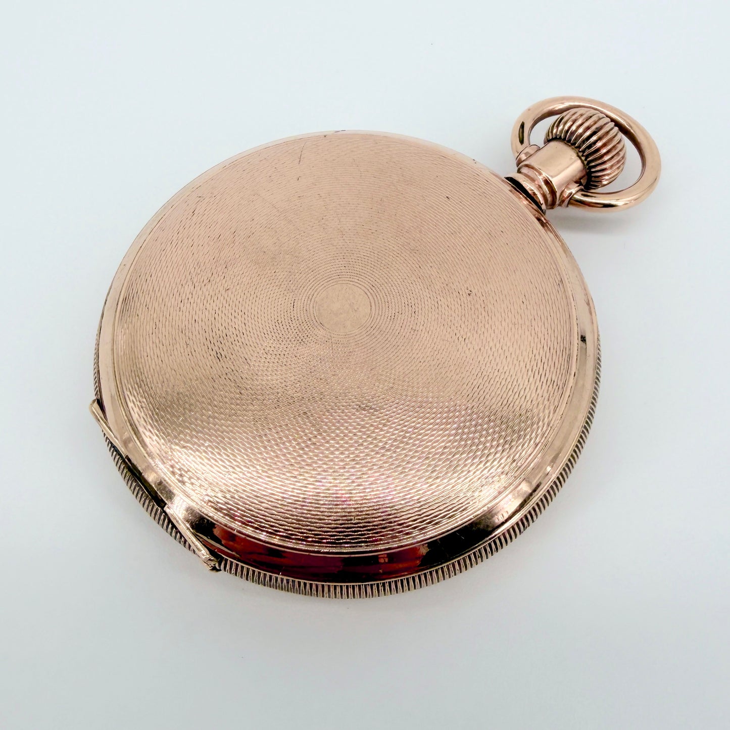 Antique Elgin Full Hunter Pocket Watch 1928 – Keystone Gold Filled Case – Working