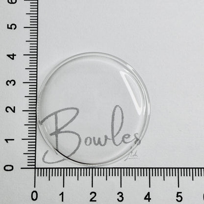 Antique Pocket Watch Crystal – 40.5 mm – Round Flat Top – Mineral Glass
