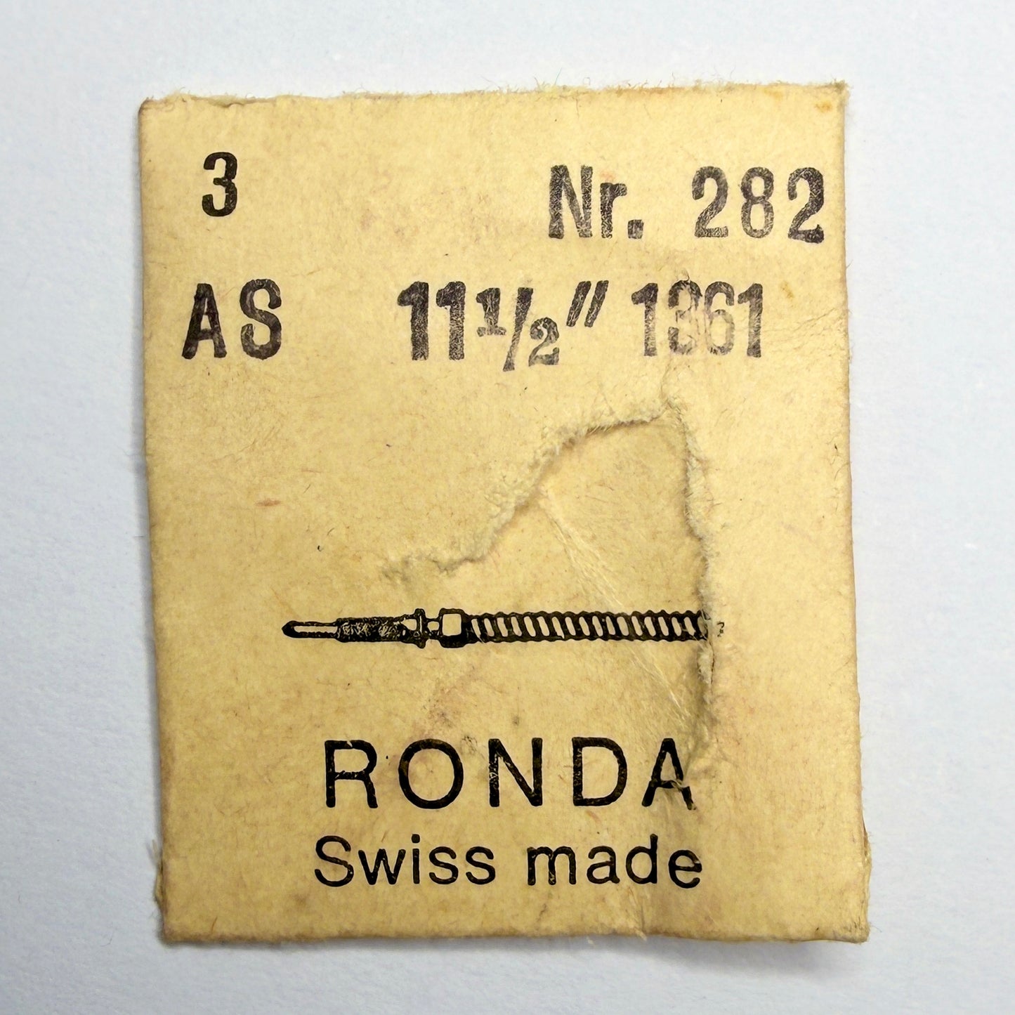 AS 1361 / 1427 - Winding Stem - Ronda 282