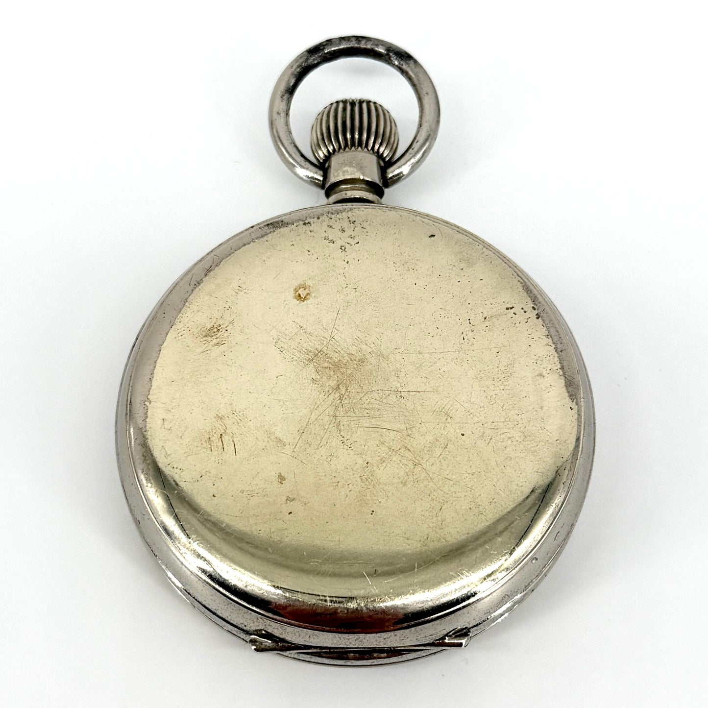 Antique Swiss Made Goliath Pocket Watch – 66mm – Working