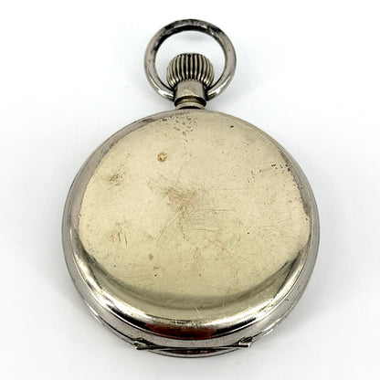 Antique Swiss Made Goliath Pocket Watch – 66mm – Working