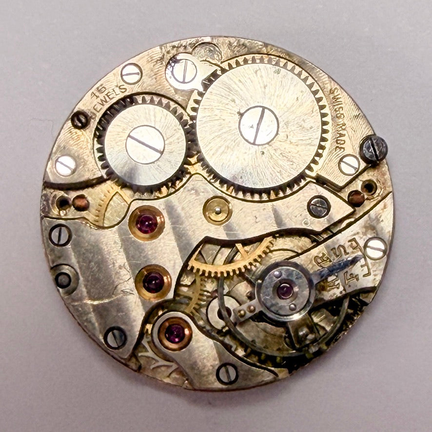 Vintage Peseux 40 Watch Movement - 15 Jewels - Swiss Made - Working