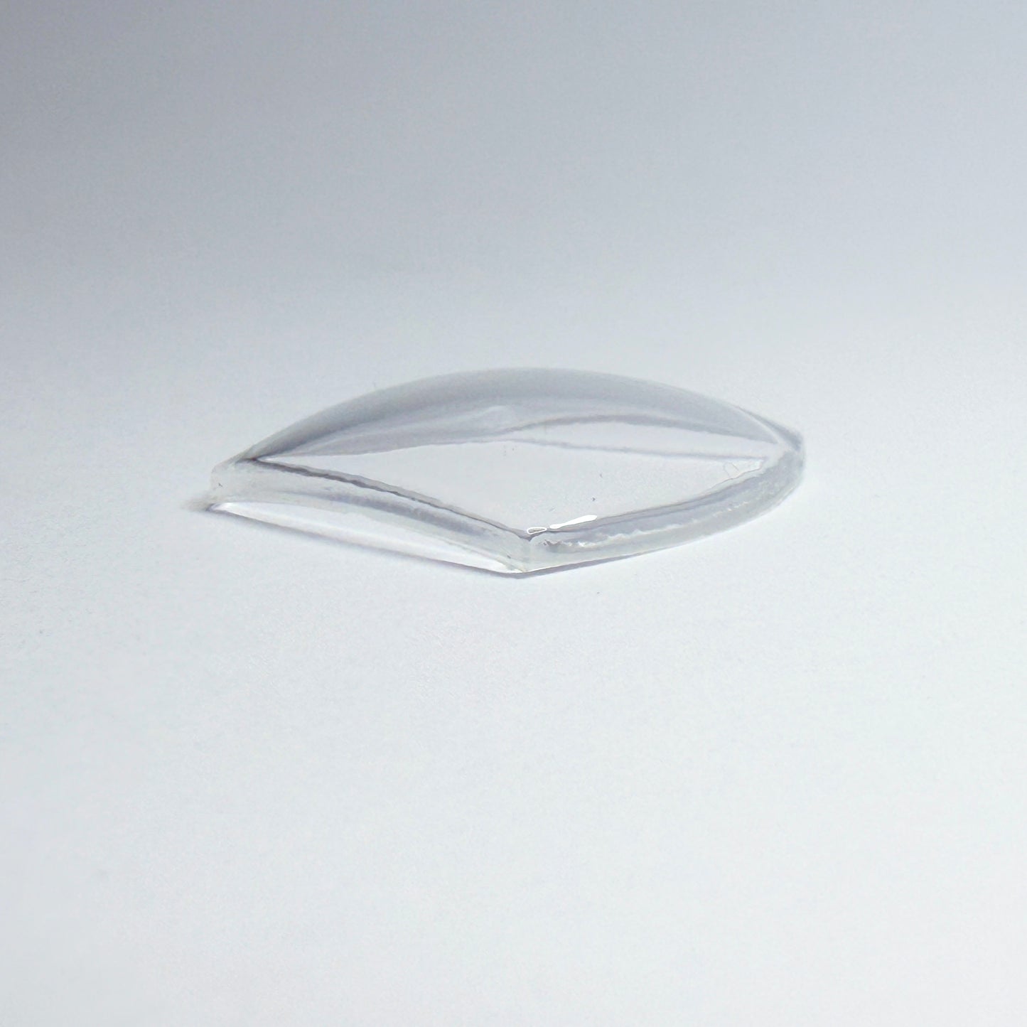 Tonneau / Barrel - Bottom Edge Curved (Long Sides) - G-S Flexo Acrylic Watch Crystals - Vintage New Old Stock