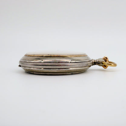 Waltham 17 Jewel Pocket Watch – Swiss Unitas Movement – Working