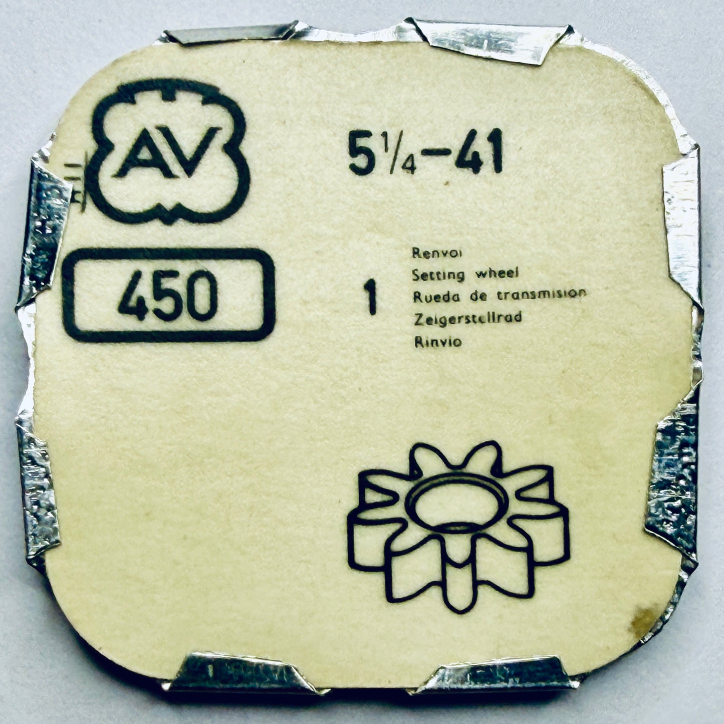 Aurore-Villeret AV 41 – Setting Wheel - 450