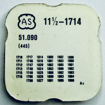 AS 1714 – Setting Lever Spring - 51.090 (445)