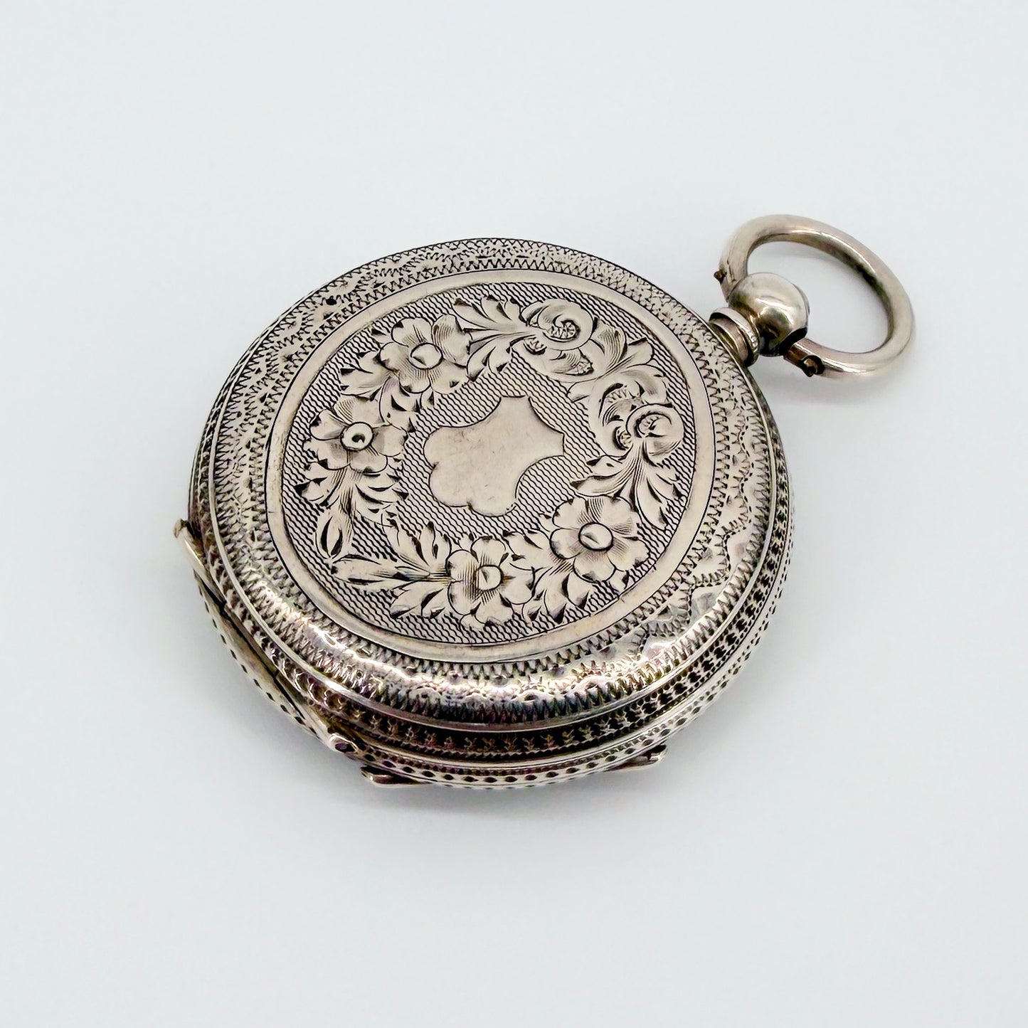 Antique Swiss Silver Cased Pocket Watch – Paul Jacky & Co. – Working