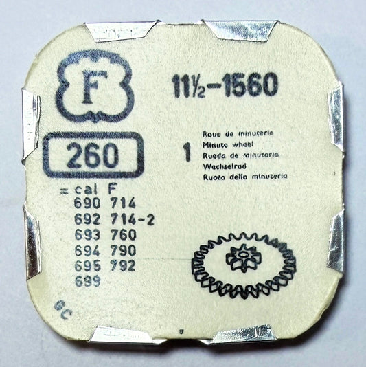 Felsa 1560 - Minute Wheel - 260