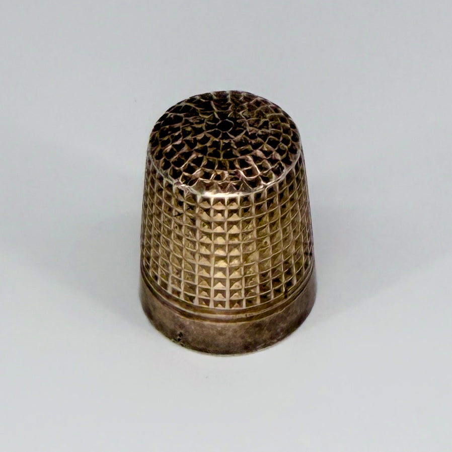 Charles Horner Dorcas Sterling Silver Thimble – Size 8