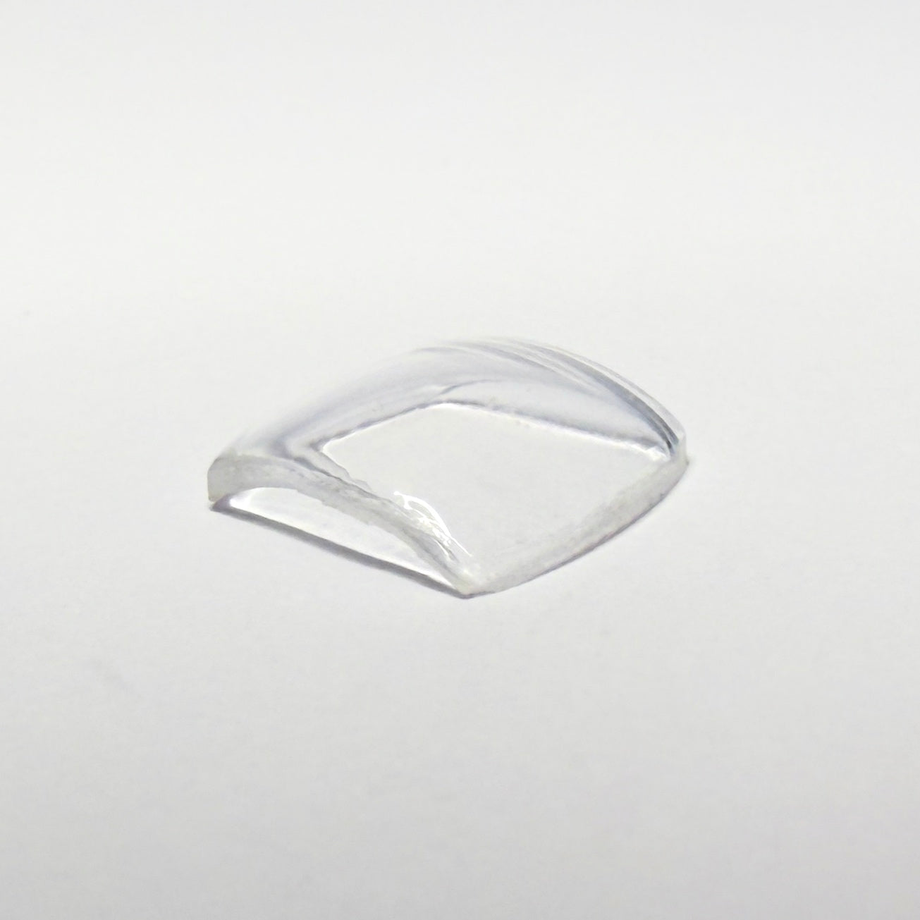 Tonneau / Barrel - Bottom Edge Curved (Long Sides) - G-S Flexo Acrylic Watch Crystals - Vintage New Old Stock