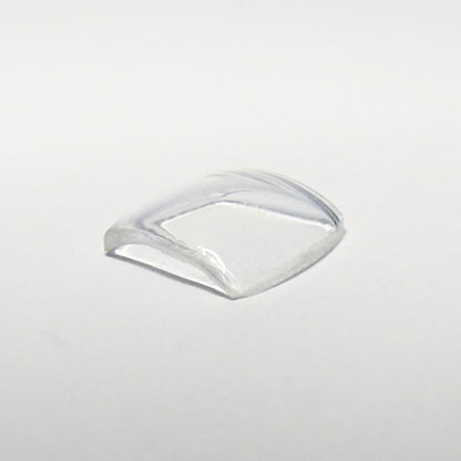 Tonneau / Barrel - Bottom Edge Curved (Long Sides) - G-S Flexo Acrylic Watch Crystals - Vintage New Old Stock