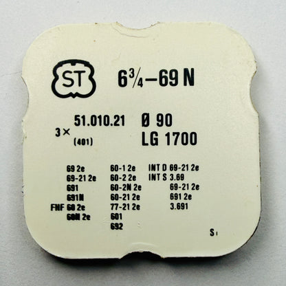 ST 69 N – Winding Stem - Tap 90 (51.010.21 / 401)