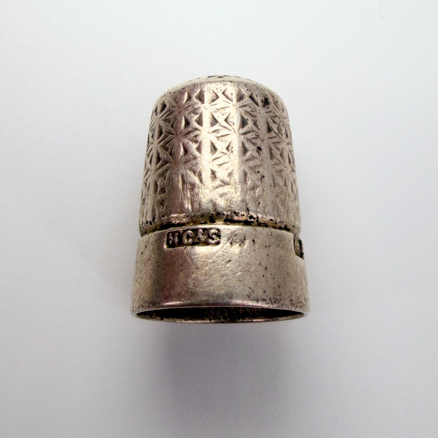 Antique Sterling Silver Thimble – H.G. & S