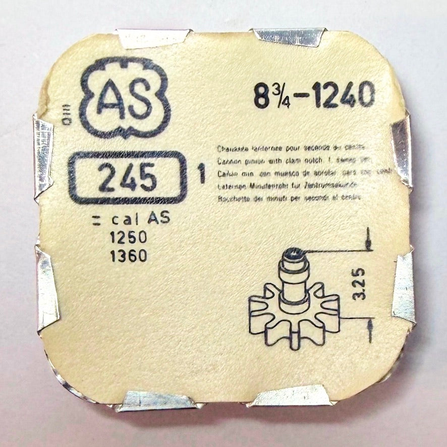 AS 1240 – Cannon Pinion, Height 3.25mm - 245