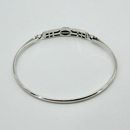 Vintage Kit Heath Sterling Silver Bangle – Edinburgh 1996 – 925