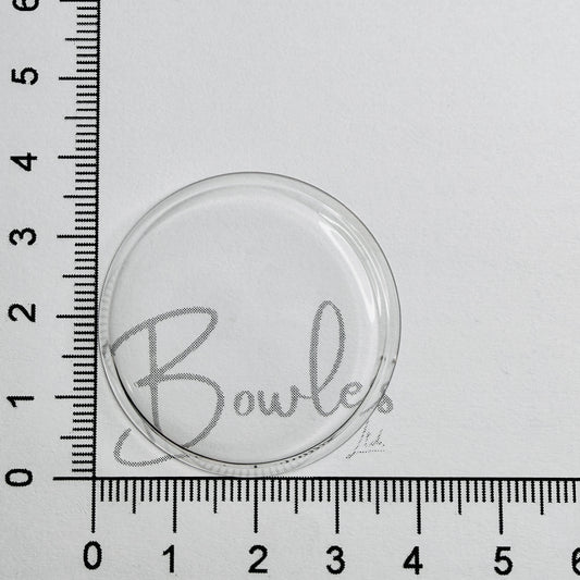 Antique Pocket Watch Crystal – 37.8 mm – Round Flat Top – Mineral Glass