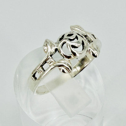 Vintage Kit Heath 925 Sterling Silver Celtic Knot Ring UK Size S KH-93