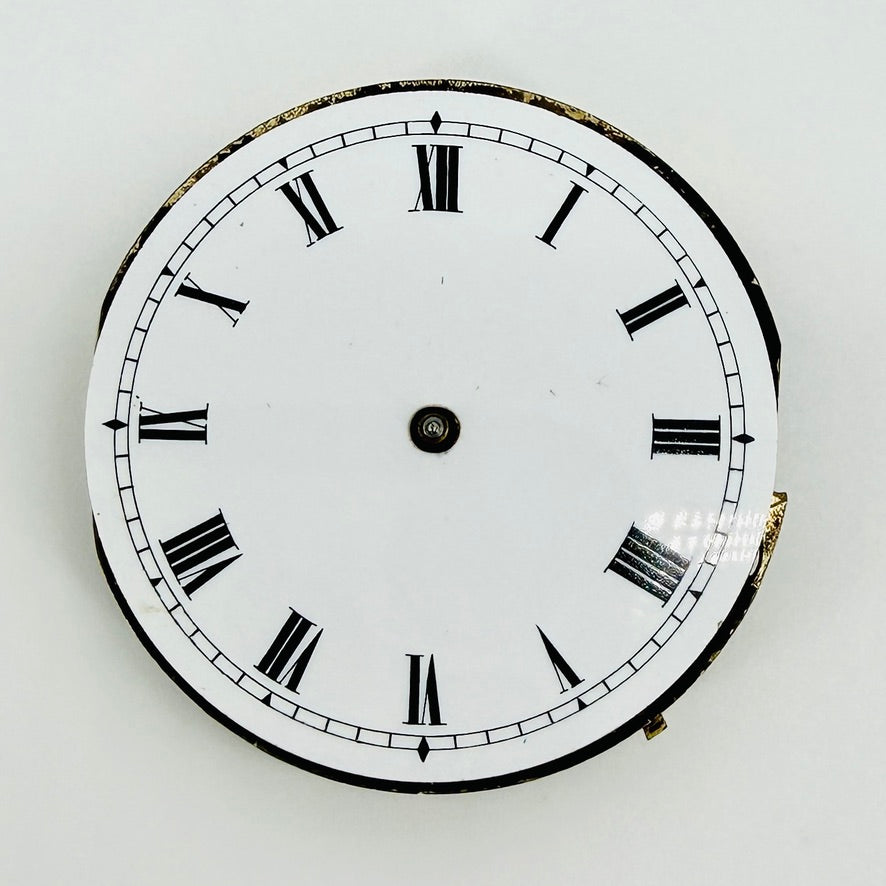 Antique Swiss "Nirvana" Pocket Watch Movement - 31.6mm - Stem at 3 – Spares / Repair