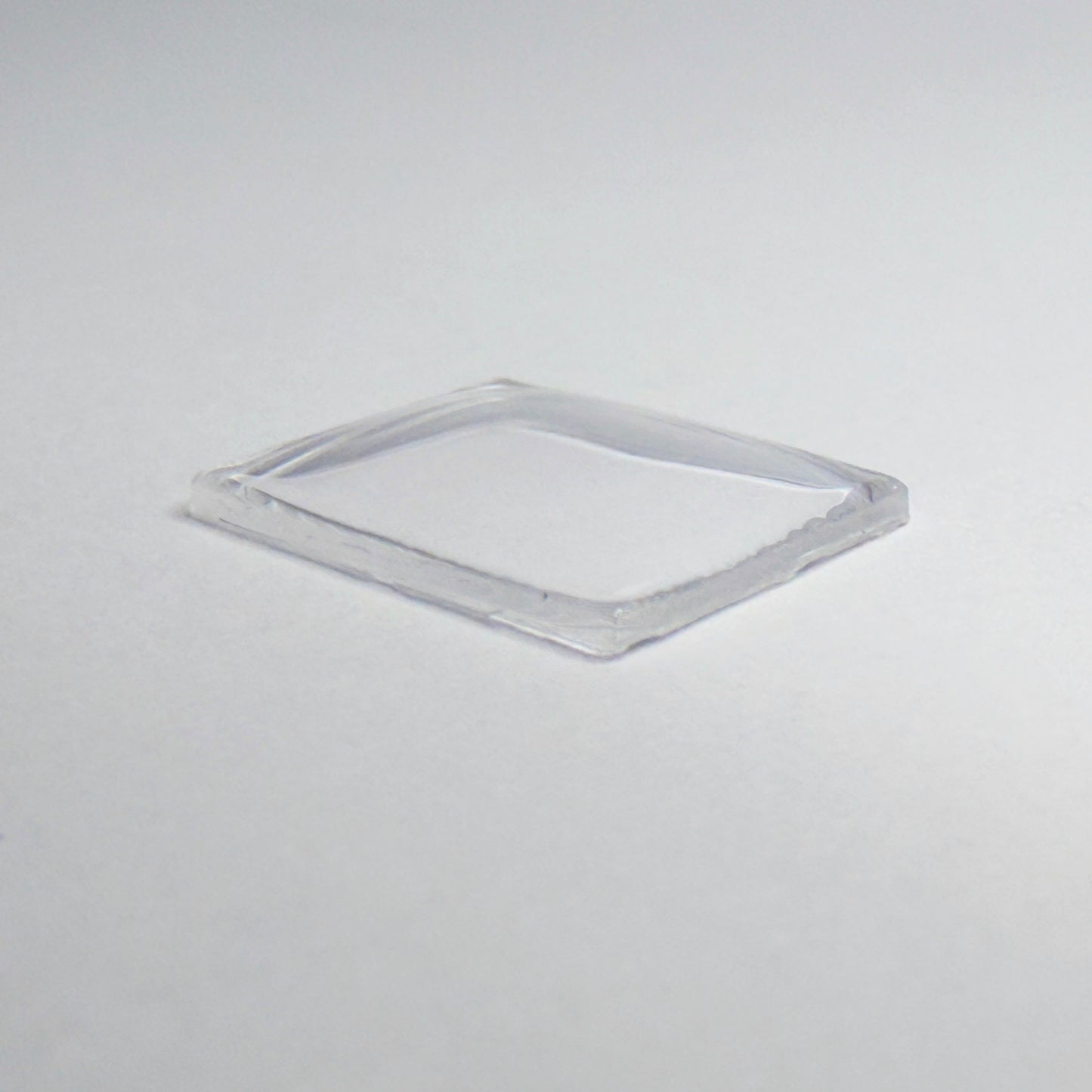 Rectangle Domed - Bottom Edges Flat - G-S Flexo Acrylic Watch Crystals - Vintage New Old Stock