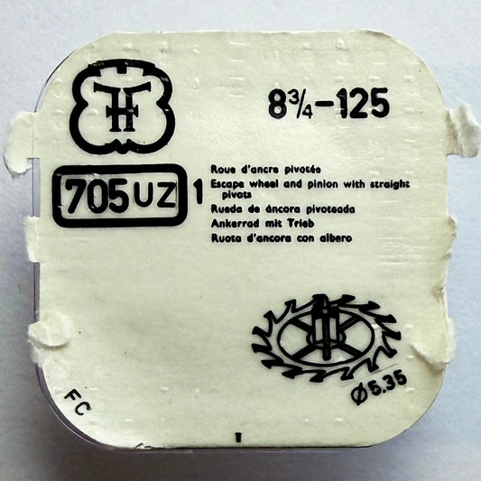 FHF 125 - Escape Wheel & Pinion - 705 UZ