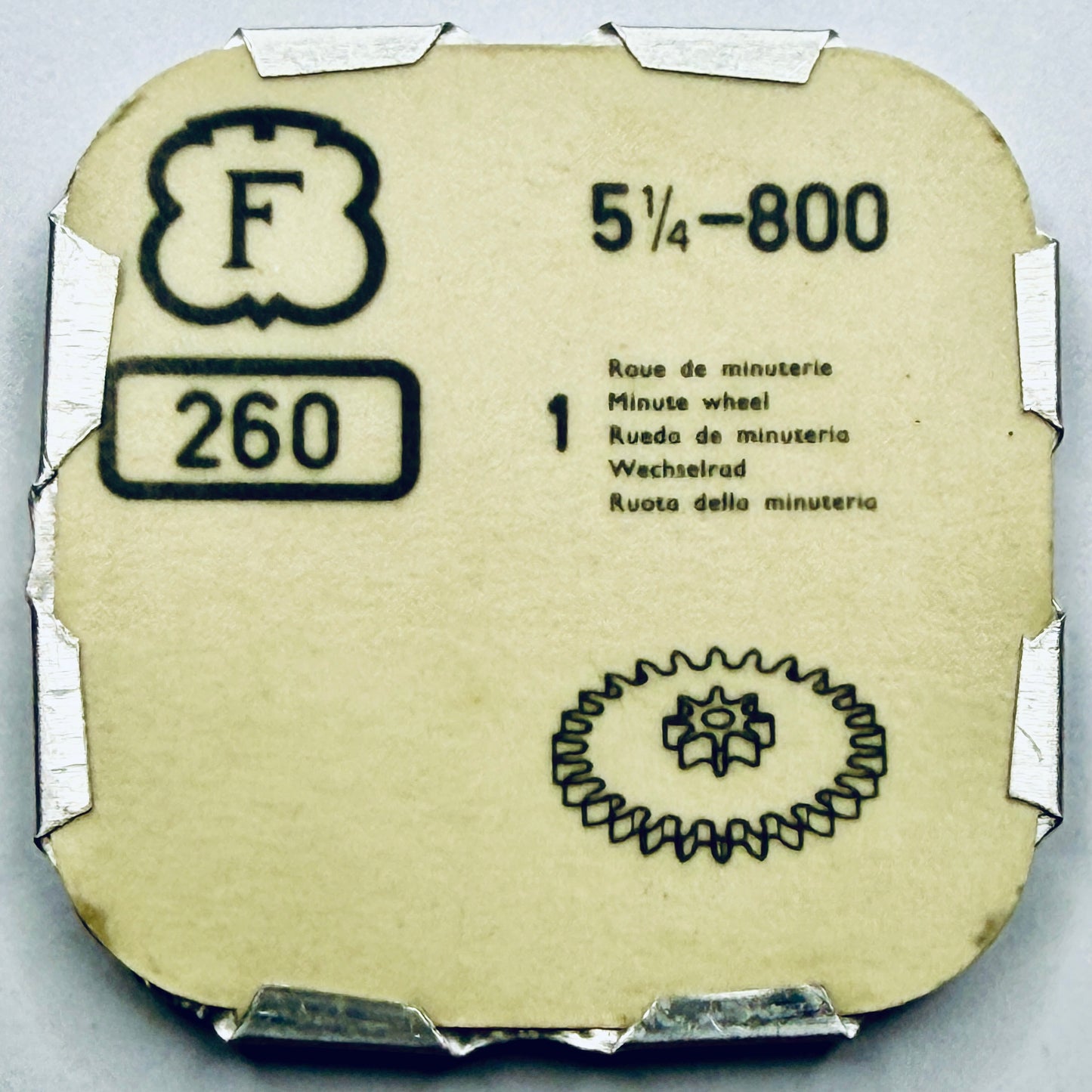 Felsa 800 – Minute Wheel - 260