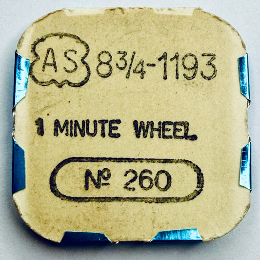 AS 1193 – Minute Wheel - 260