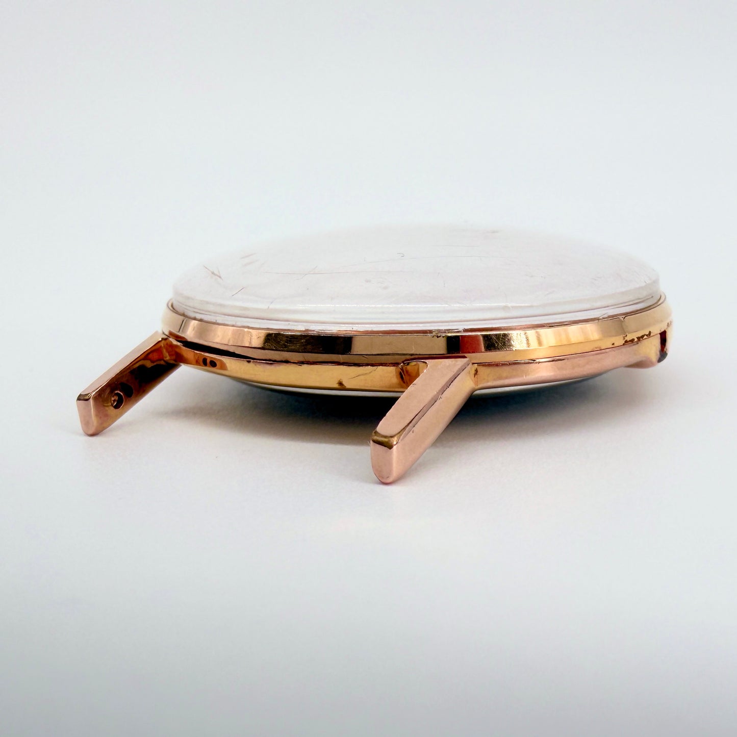 Vintage Gold Plated Wristwatch Case – Peseux 330 – 34.8mm