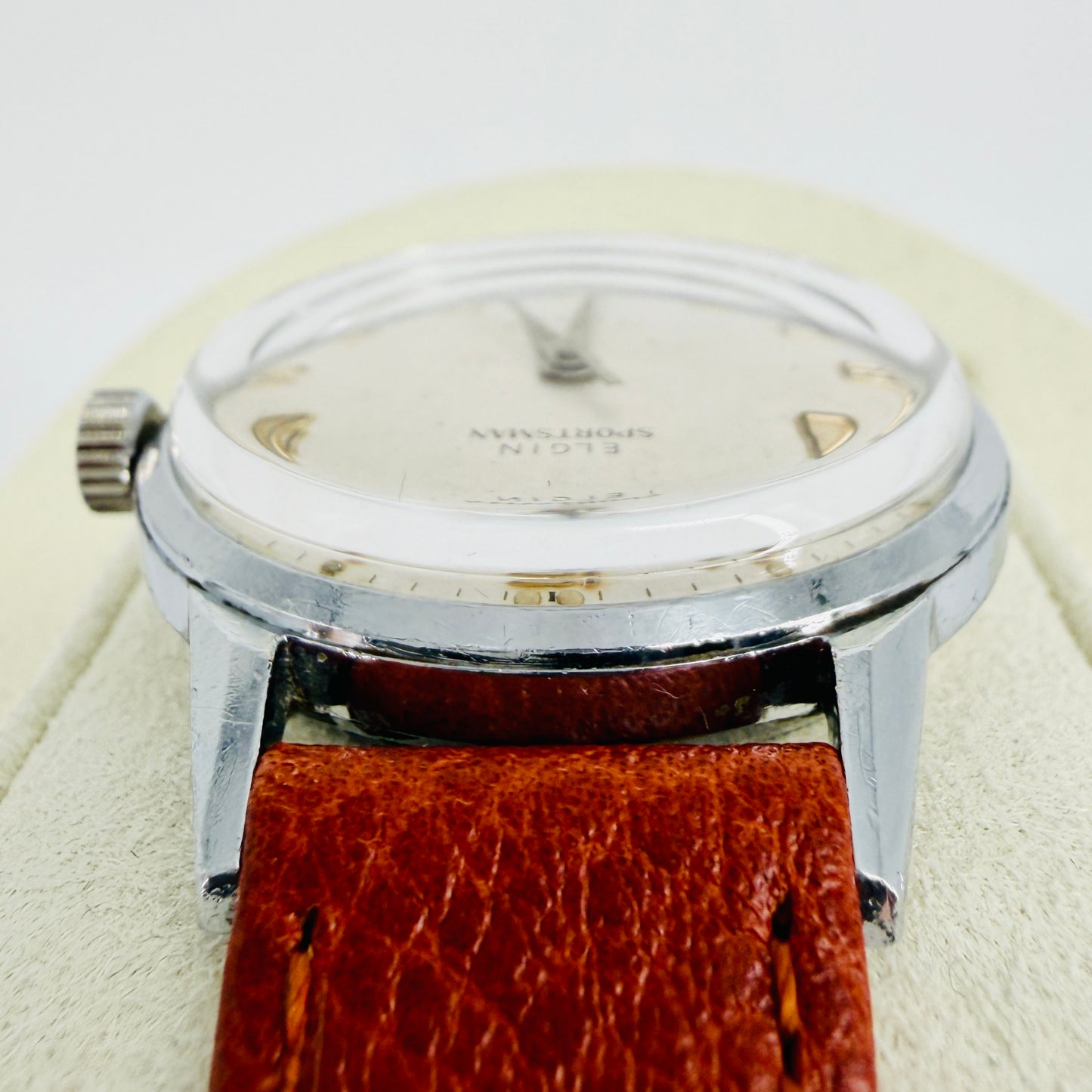 Vintage Elgin Sportsman Wristwatch - 17 Jewels Swiss Made 1960s - Working