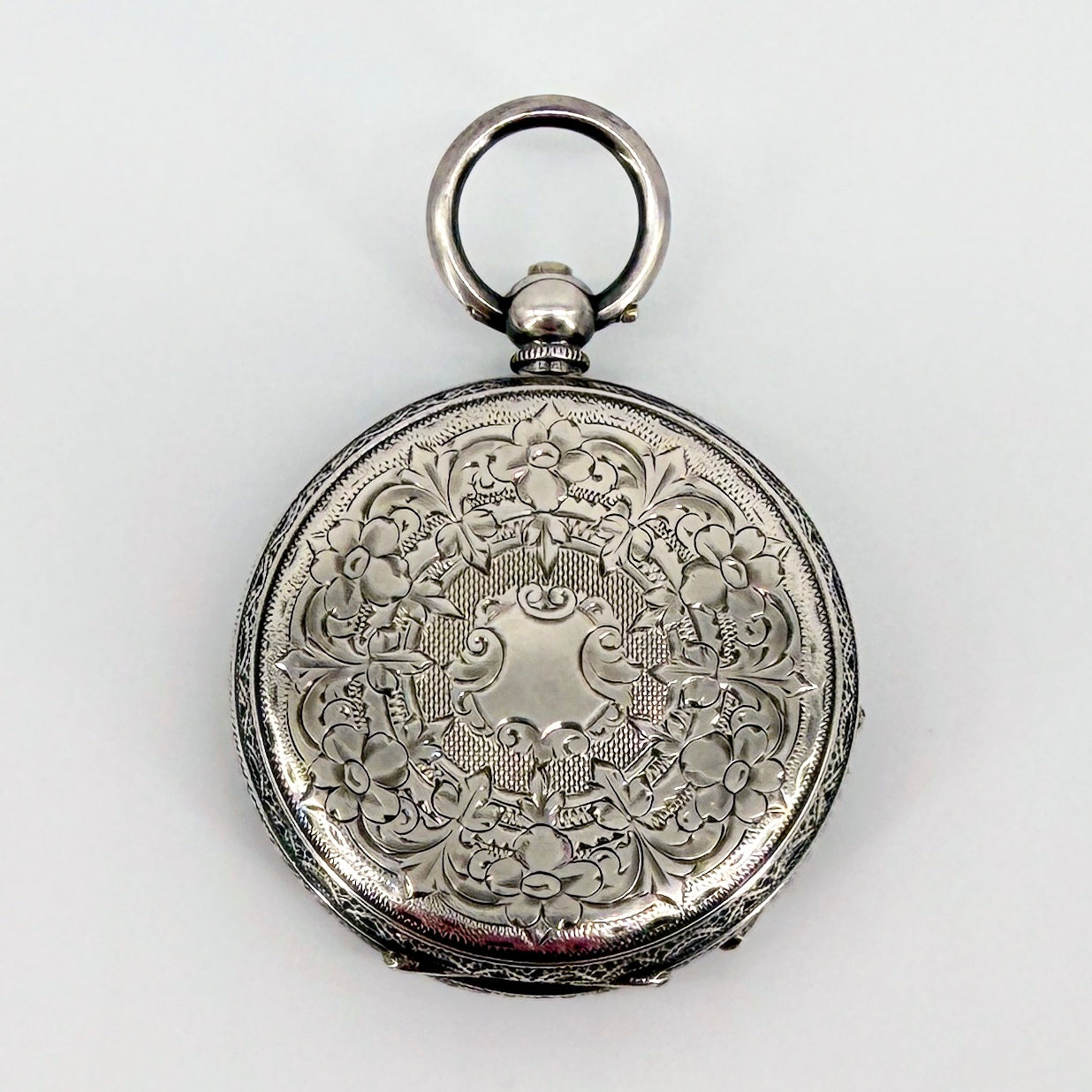 Antique Swiss 935 Silver Pocket Watch - H. Samuel - Working