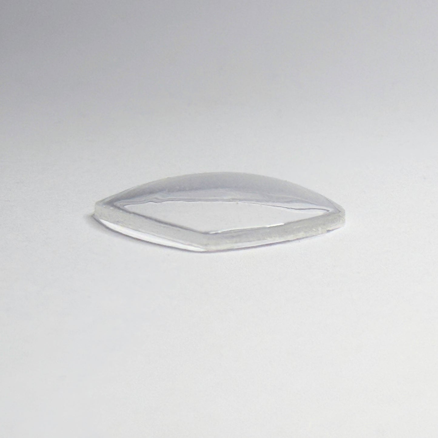 Cushion - Bottom Edge Curved (Both Sides) - G-S Flexo Acrylic Watch Crystals - Vintage New Old Stock
