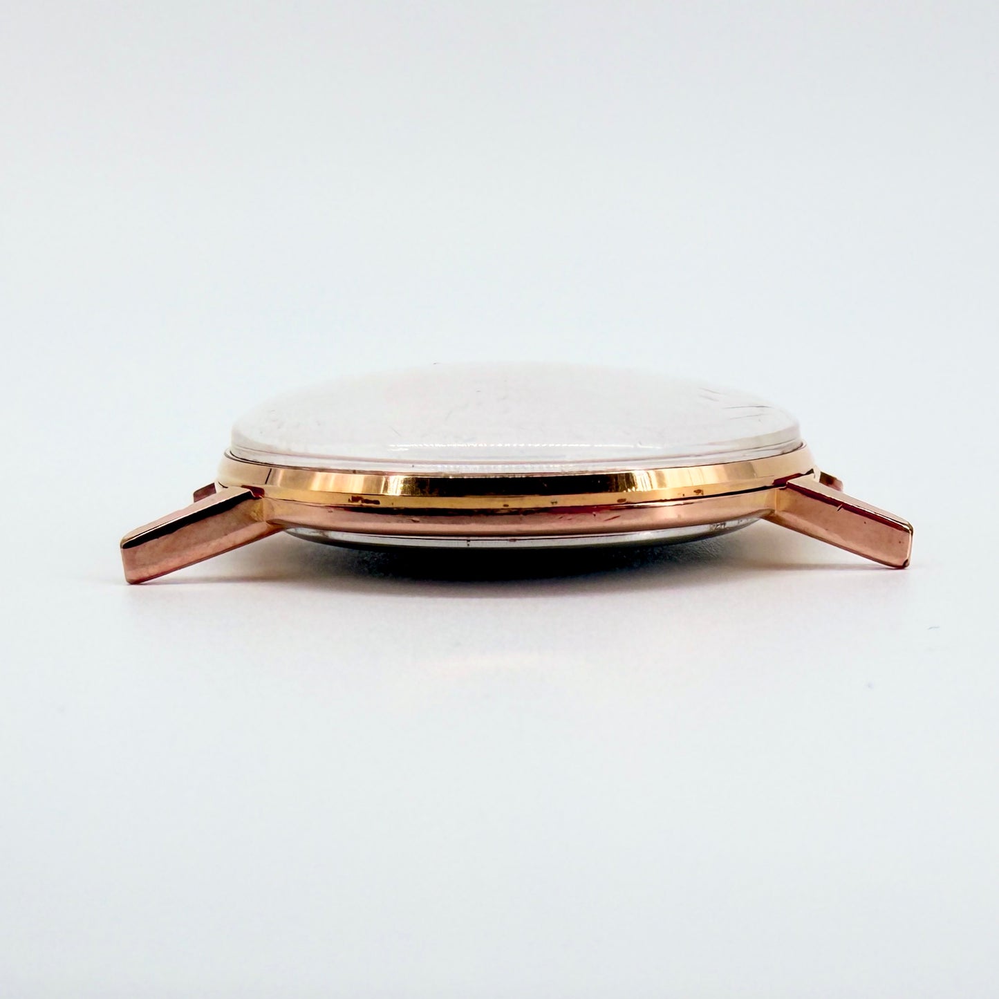 Vintage Gold Plated Wristwatch Case – Peseux 330 – 34.8mm
