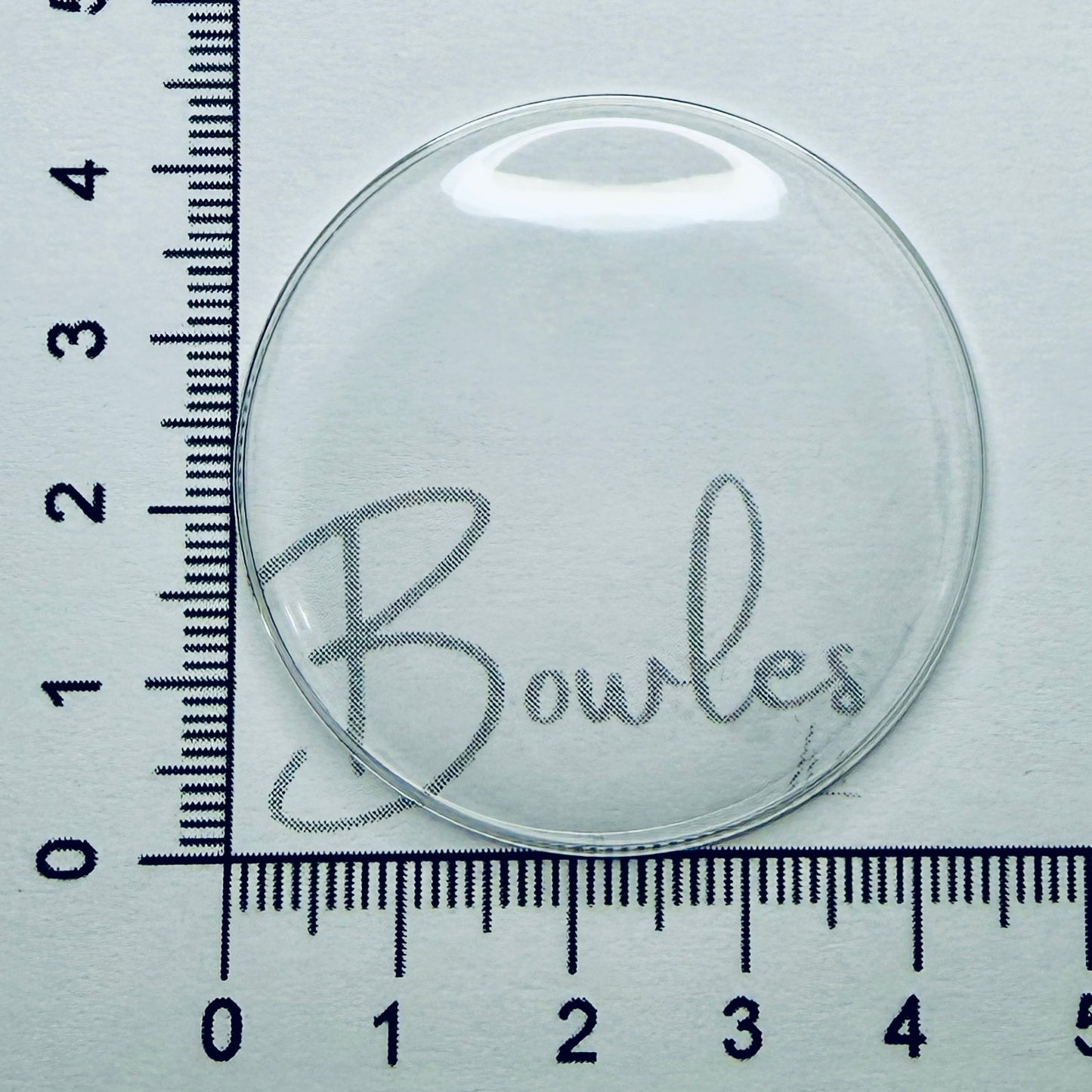 Round - High Domed - Acrylic Watch Crystals - Brand New