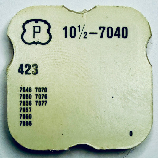Peseux 7040 – Crown Wheel Collet (423)