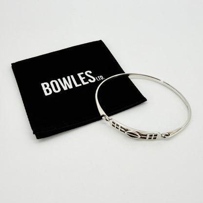 Vintage Kit Heath Sterling Silver Bangle – Edinburgh 1996 – 925