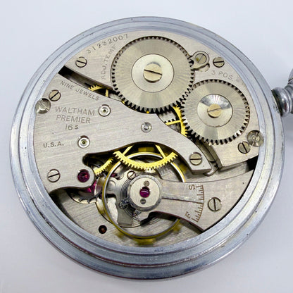 Waltham Military Pocket Watch – Model 1908 Grade 1609 – Dec 1942 - Working