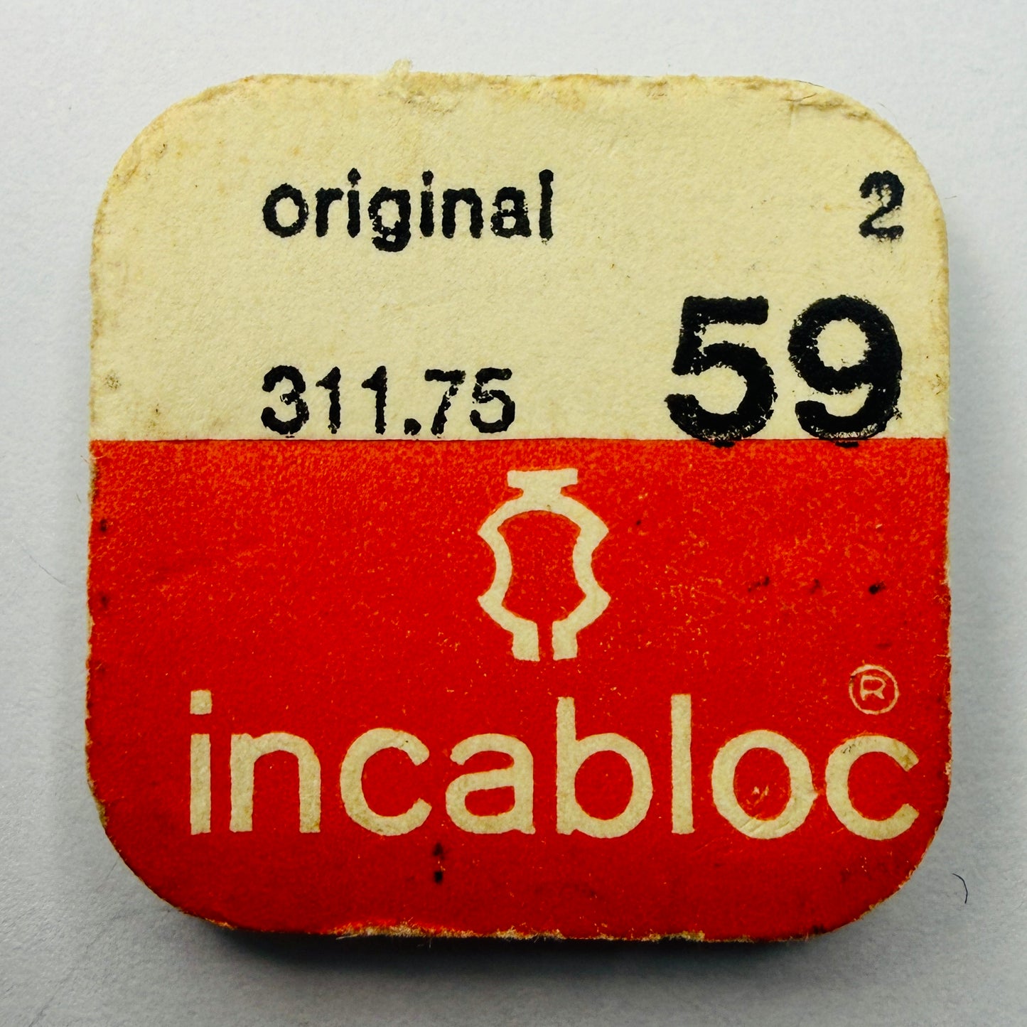 Omega 712 - Incabloc Original Chatons 311.75 59 – Lower Jewel Hole