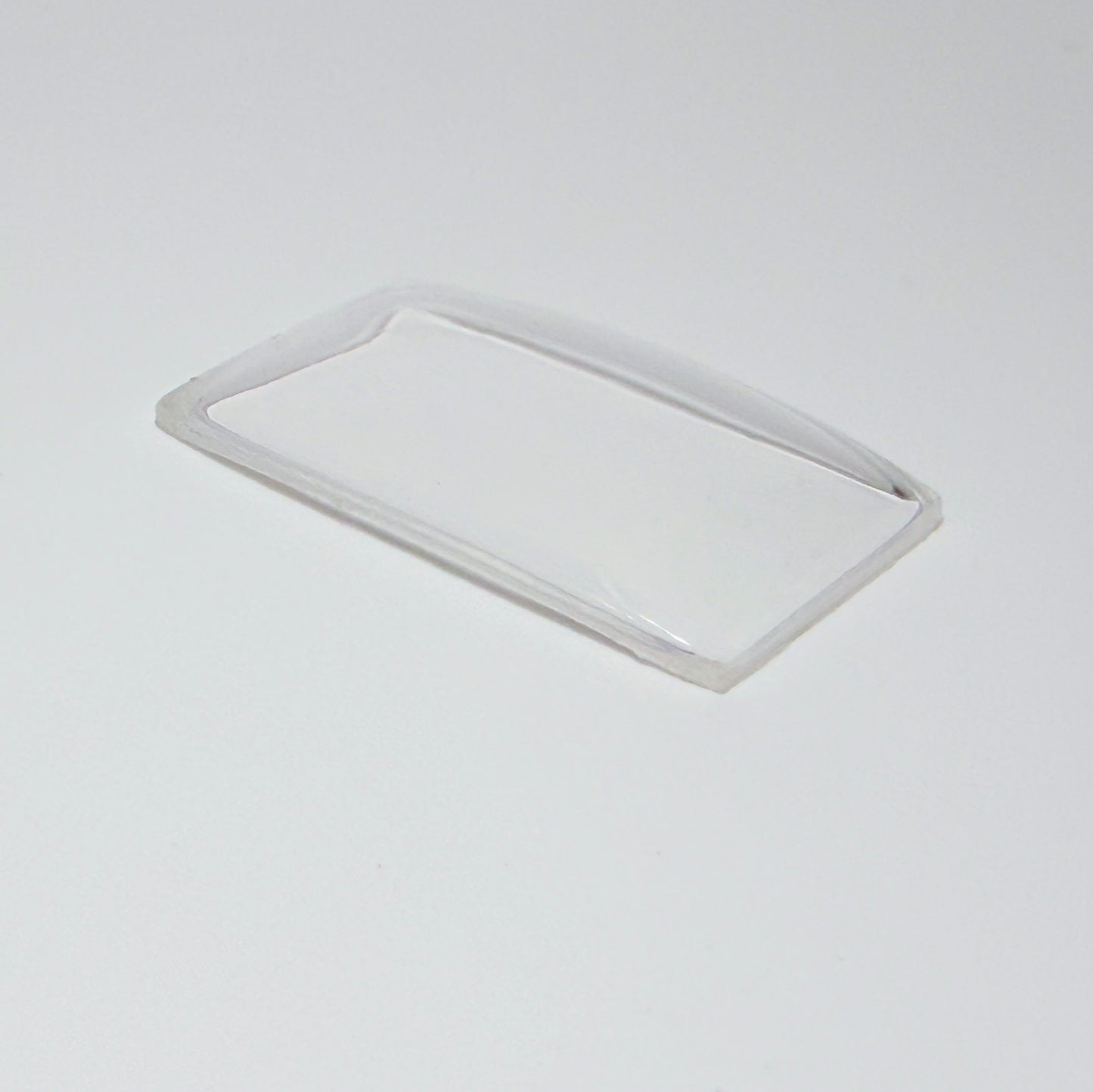 Tonneau / Barrel (PMT Series) - Bottom Edge Curved (Both Sides) - G-S Flexo Acrylic Watch Crystals - Vintage New Old Stock