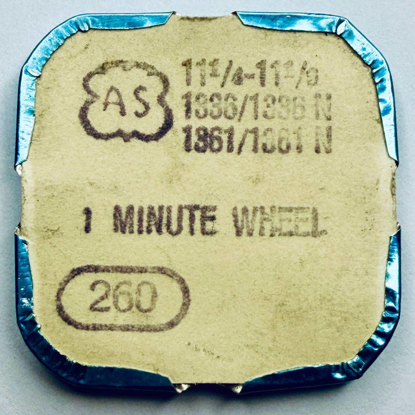 AS 1336 / 1336N / 1361 / 1361N – Minute Wheel - 260