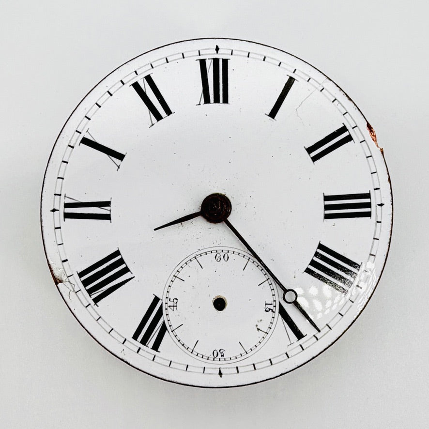Antique Pocket Watch Movement - 45.9mm – Spares / Repair