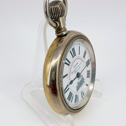 Antique Superior Railway Timekeeper Pocket Watch – Swiss - Working - image 9