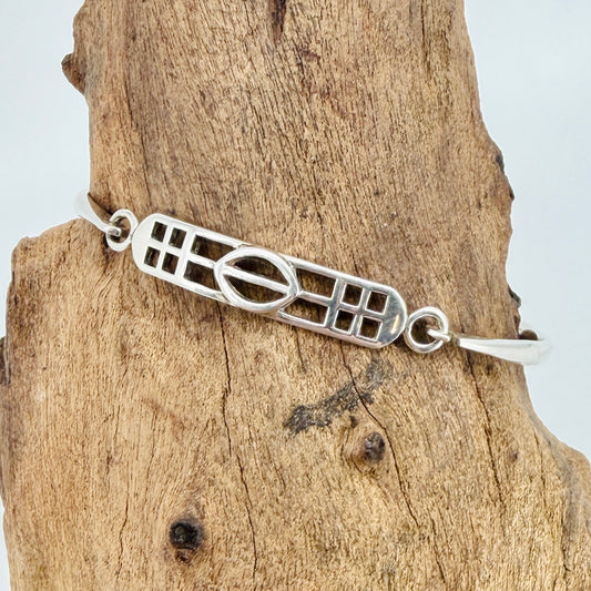 Vintage Kit Heath Sterling Silver Bangle – Edinburgh 1996 – 925