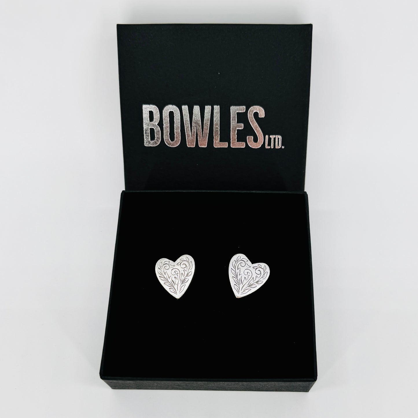 Vintage Sterling Silver Heart Cufflinks – London 2002, Links of London