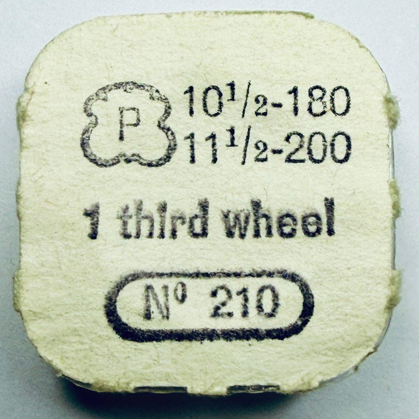 Peseux 180 / 200 – Third Wheel - 210