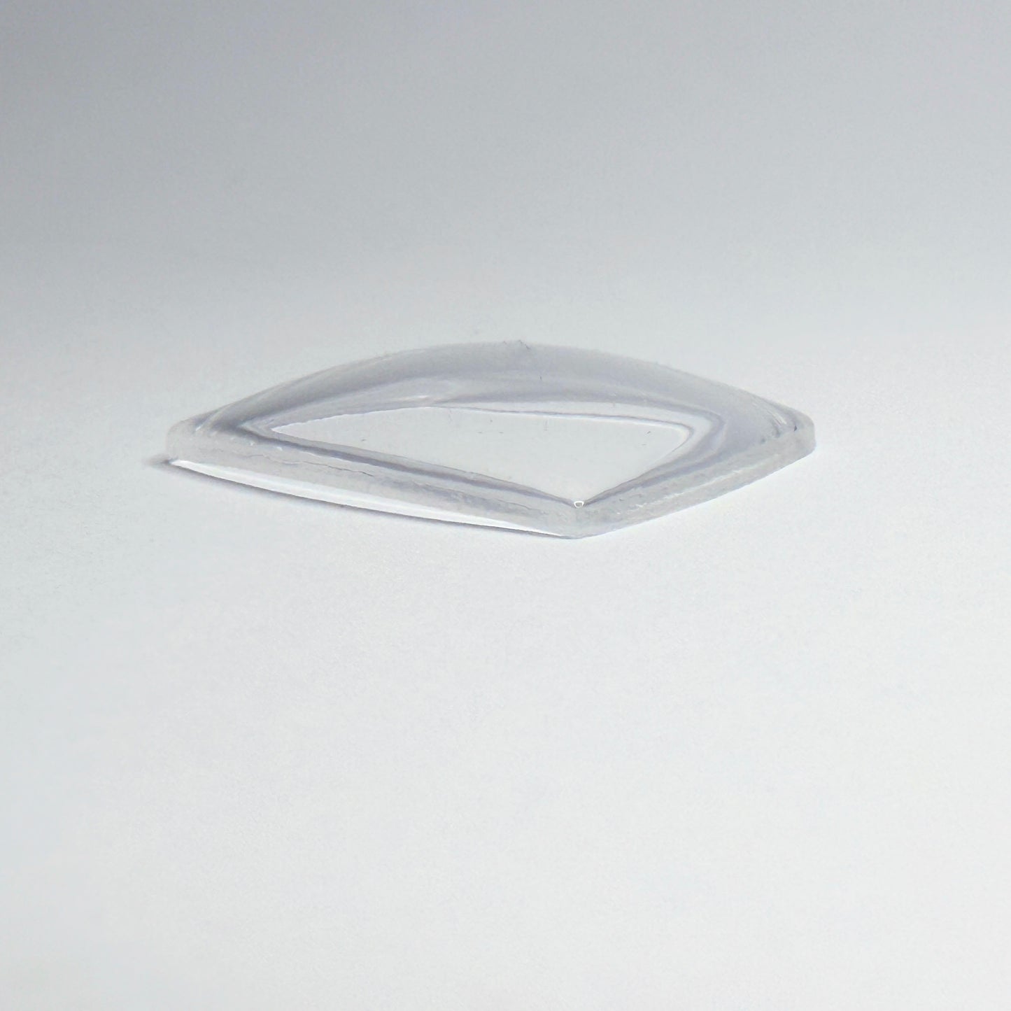Cushion - Bottom Edge Curved (Long Sides) - G-S Flexo Acrylic Watch Crystals - Vintage New Old Stock