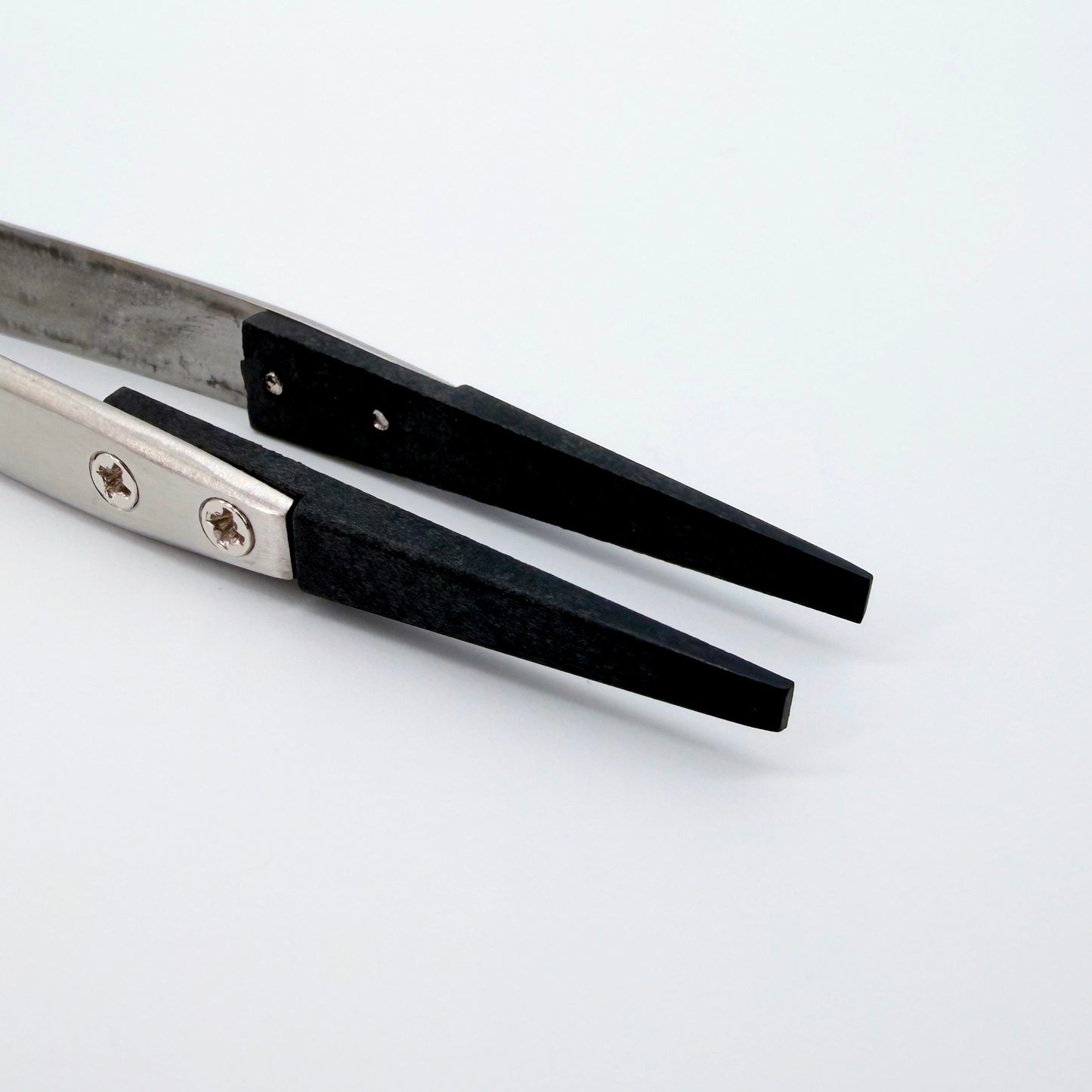 Set of 6 Precision Tweezers – Stainless Steel & Anti-Static Tips - Watchmaking, Electronics, Jewellery